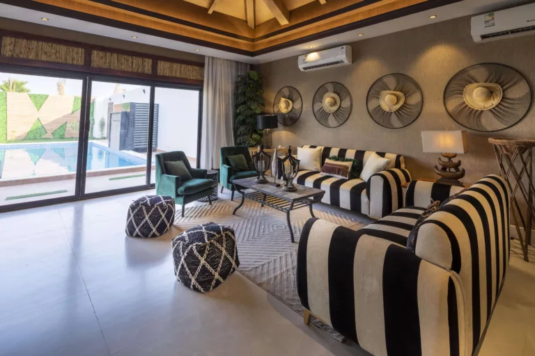 Interior design for a chalet