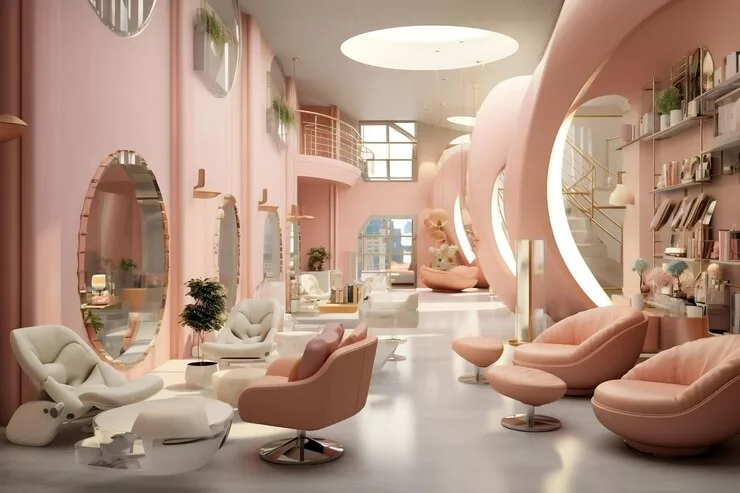 Interior Design for a Women’s Beauty Salon