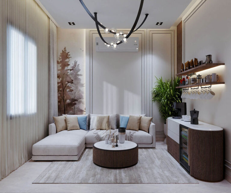 Interior Design For Modern Villa in Sedra-تصميم داخلي لفيلا مودرن في سدرة _33