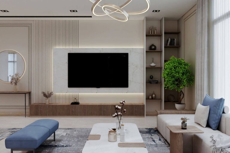 تصميم داخلي لفيلا مودرن في سدرة – Vera Interior