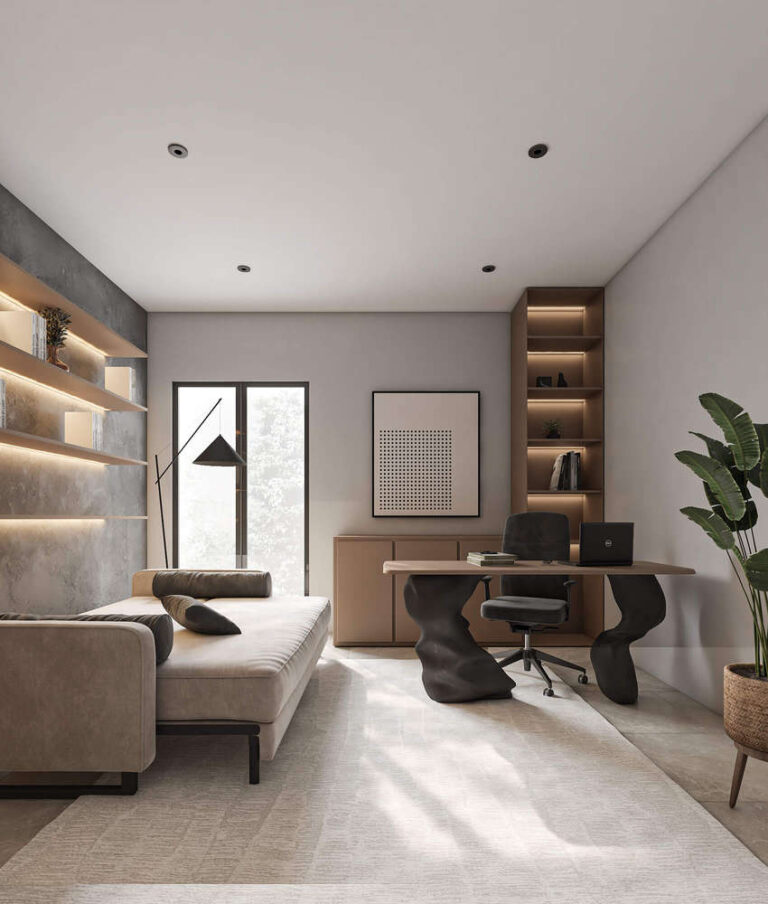 Qurtuba Residential Villa Interior Design -تصميم داخلي فيلا سكنية حي قرطبة