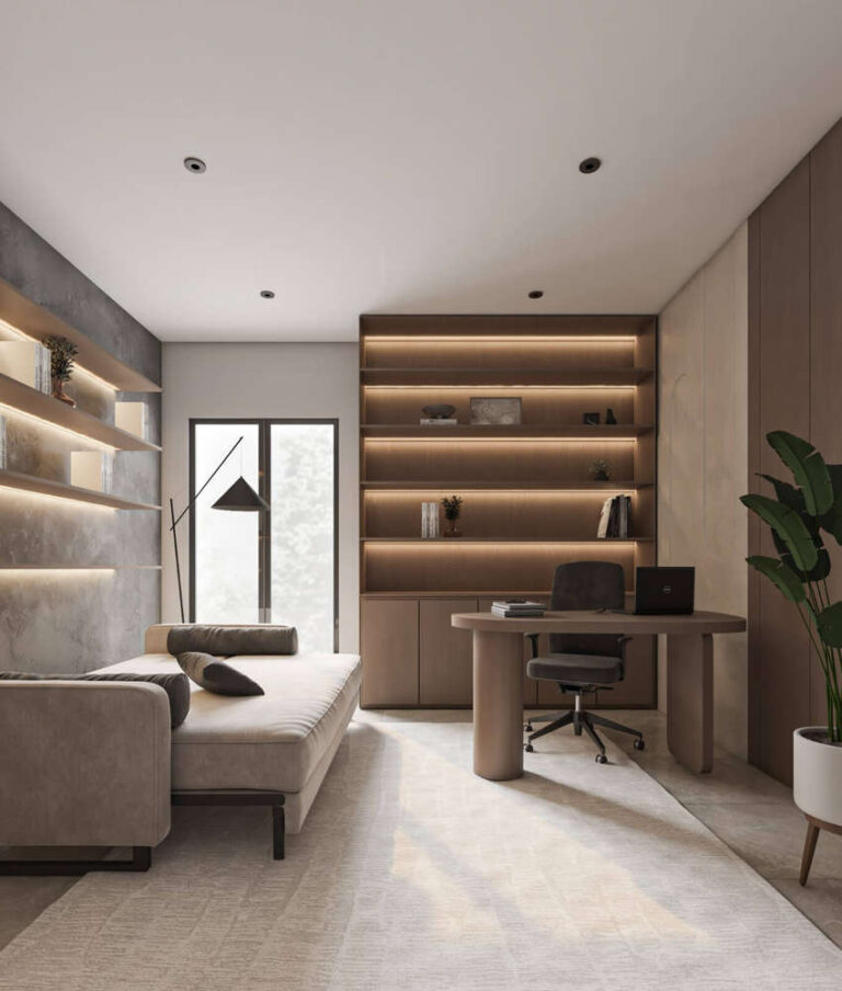 Qurtuba Residential Villa Interior Design -تصميم داخلي فيلا سكنية حي قرطبة