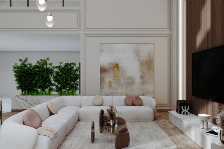 تصميم داخلي لفيلا سكنية في حي القيروان_10