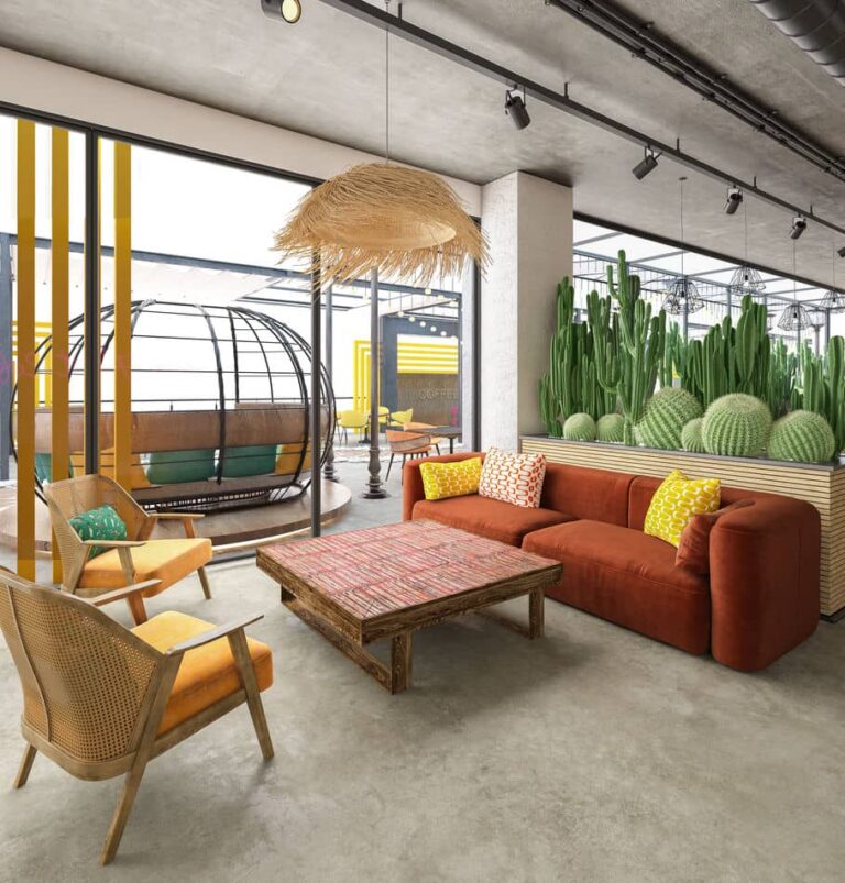 تصميم داخلي لكافية صالح_9