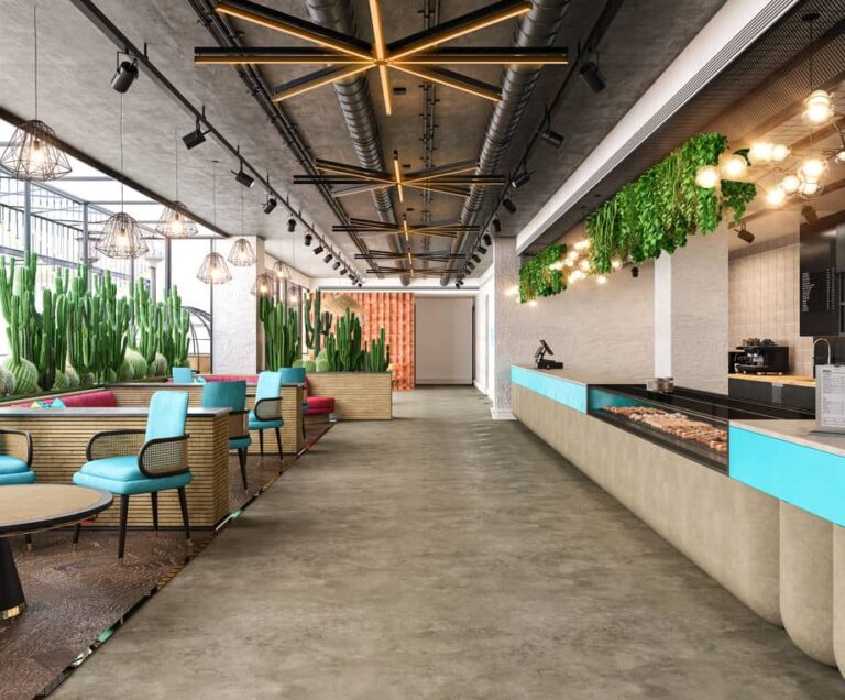 تصميم داخلي لكافية صالح_9