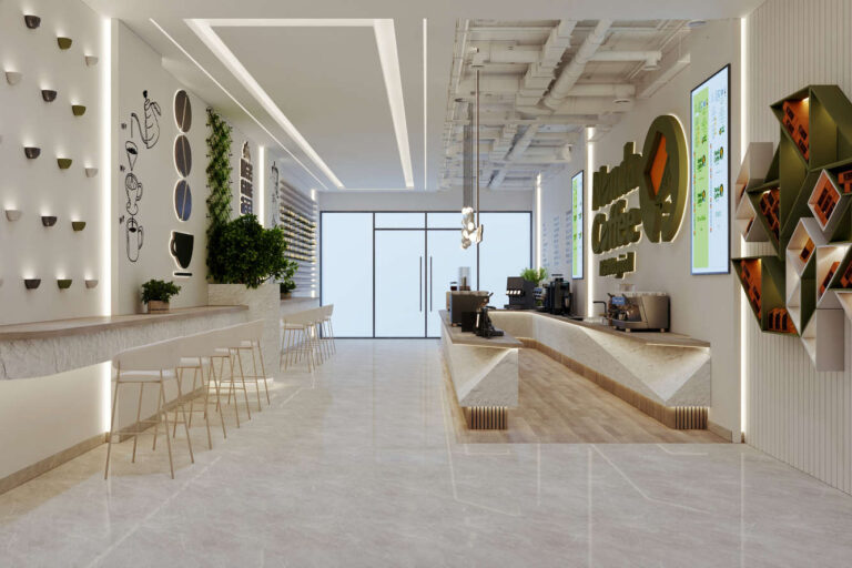 تصميم داخلي لنوندا كافيه -Interior Design for Nonda Cafe _8