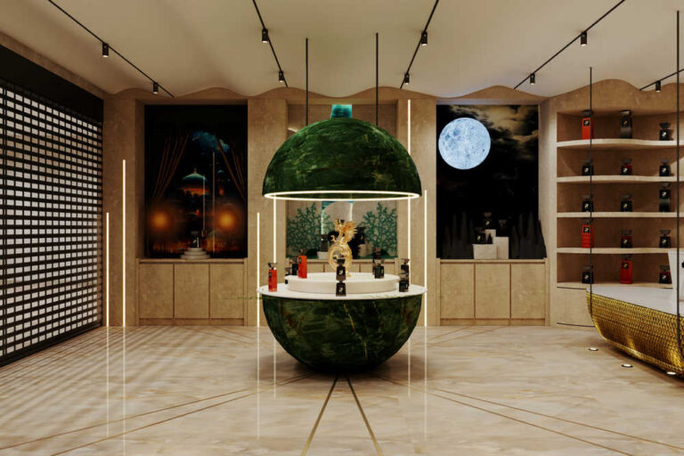 كابرى للعطور-تصميم داخلي لمحلات العطور