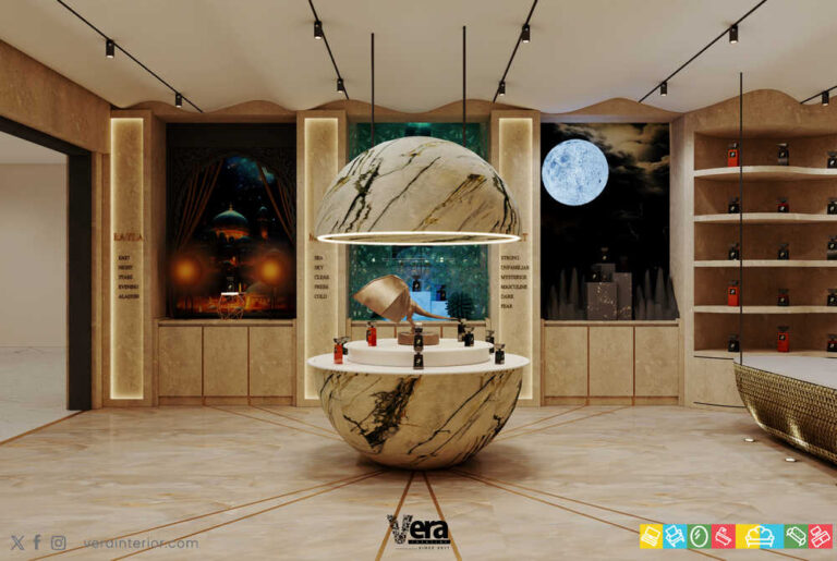 كابرى للعطور-تصميم داخلي لمحلات العطور