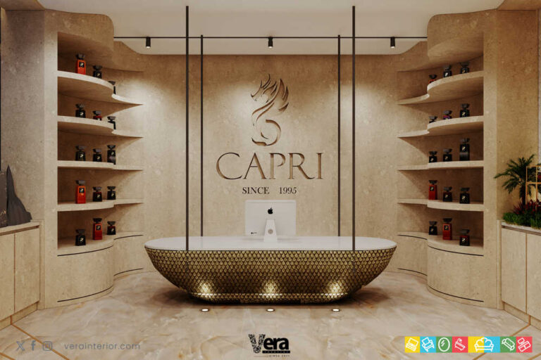 كابرى للعطور-تصميم داخلي لمحلات العطور
