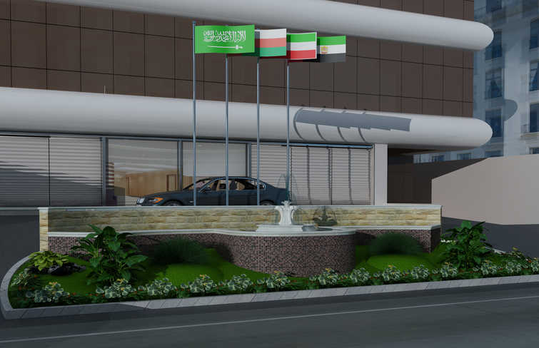 تصميم فندق مودرن