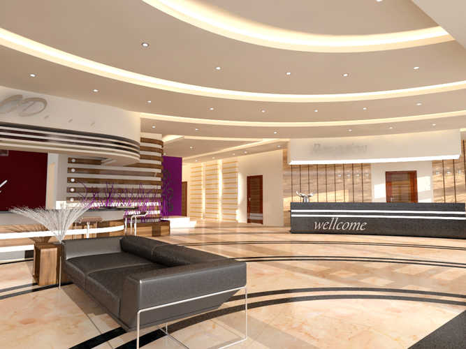 تصميم فندق مودرن