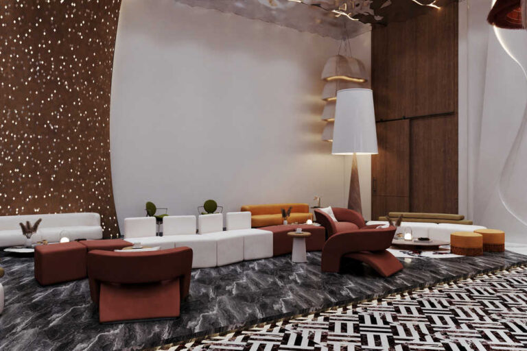 تصميم داخلي لقاعه افراح الدعجم