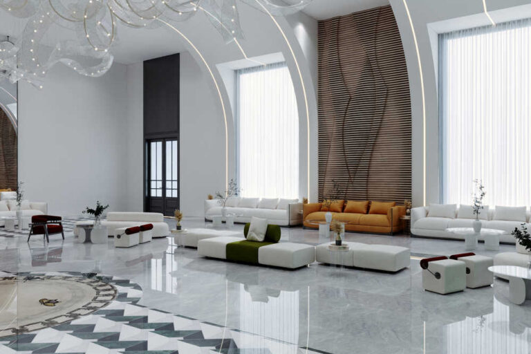 تصميم داخلي لقاعه افراح الدعجم