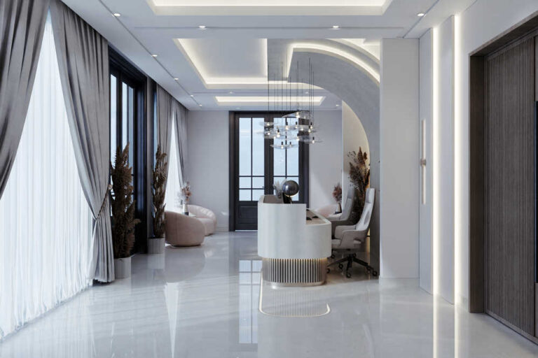 تصميم داخلي لقاعه افراح الدعجم