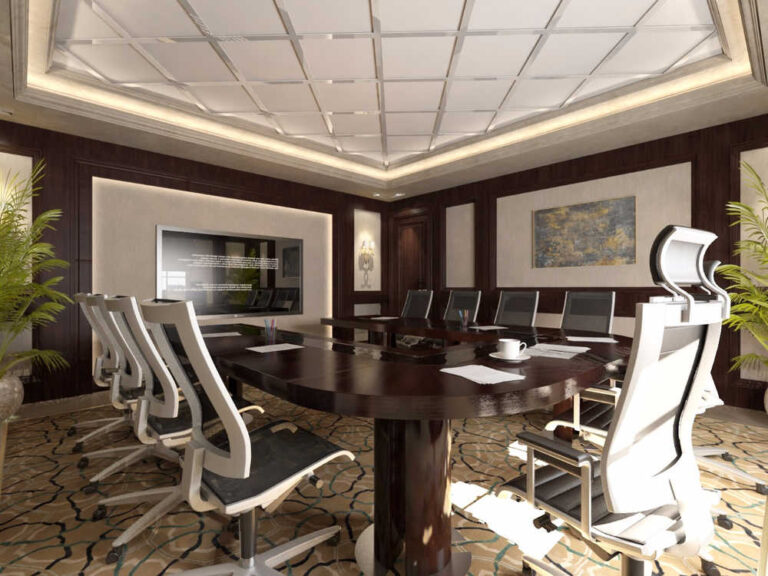 Modern Workspace Interior Design | Gulf Holding