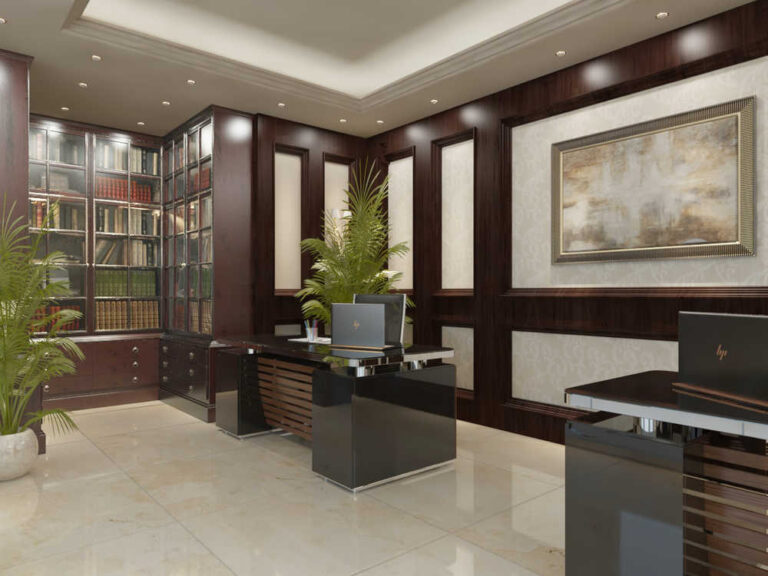 Modern Workspace Interior Design | Gulf Holding