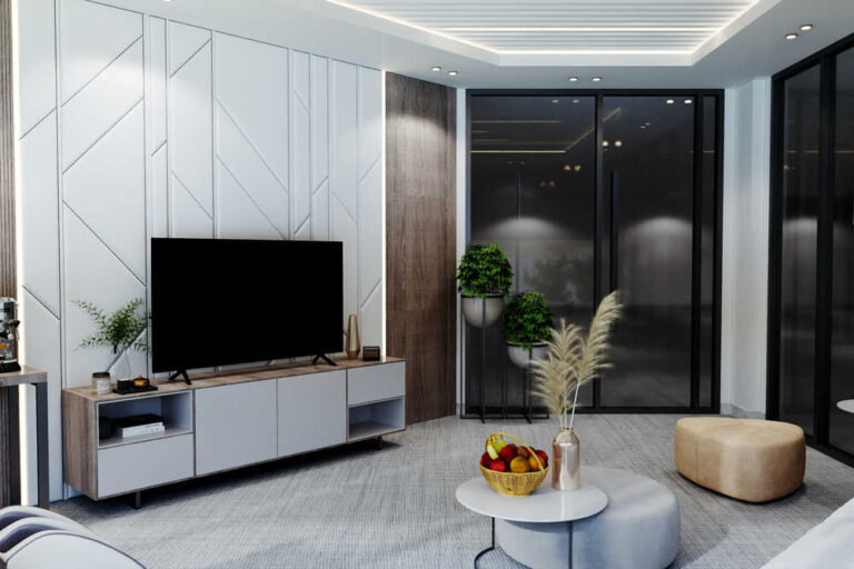 تصميم داخلي مودرن لمكاتب التأمينات الاجتماعية