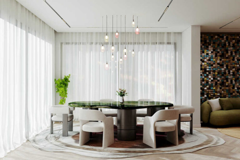 Bohemian Interior Design for a Residential Villa in Riyadh