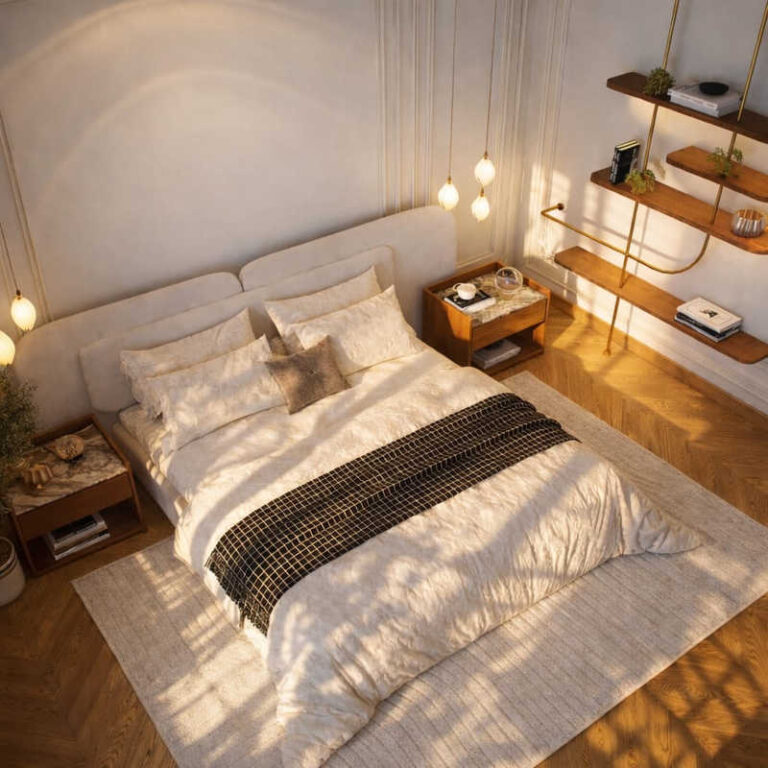 تصميم داخلي نيو كلاسيك لفيلا قطر