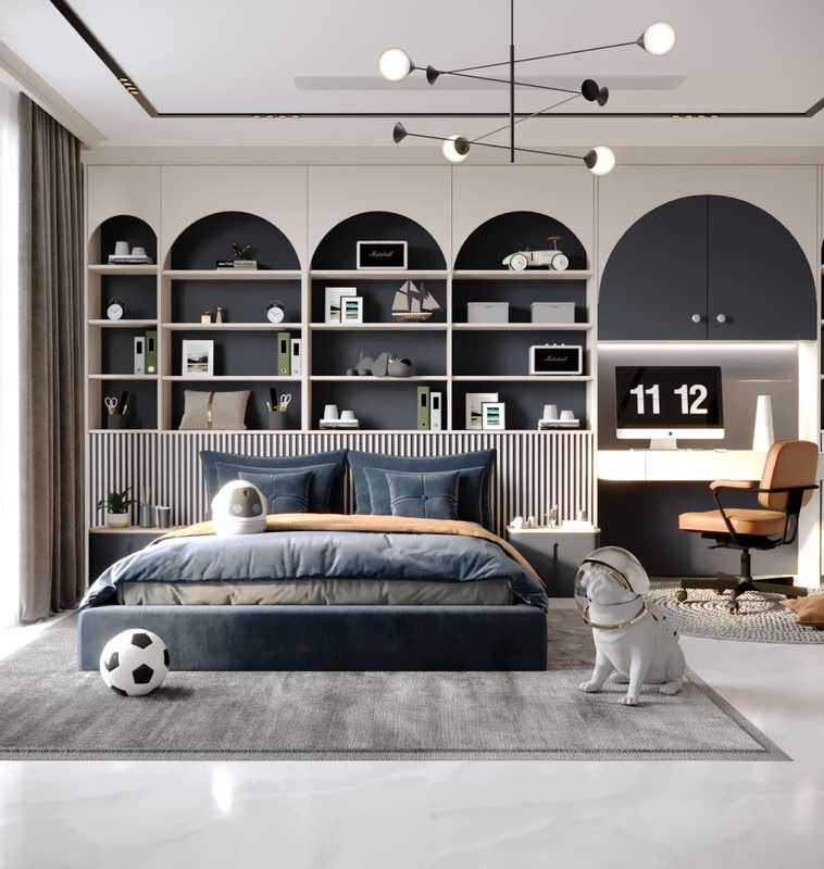 تصميم داخلي مودرن لفيلا سكنية في الرياض