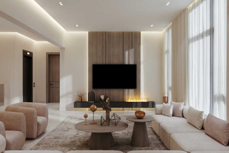 Modern Interior Design for a Villa in Riyadh