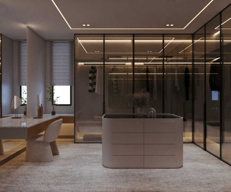 Modern Interior Design for a Villa in Riyadh