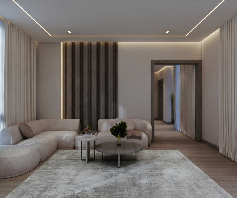 Modern Interior Design for a Villa in Riyadh