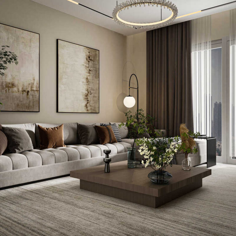 تصميم داخلي مودرن لفيلا سكنية في الرياض