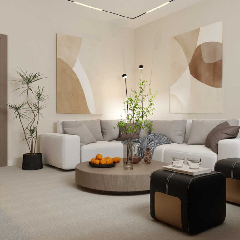 Modern Interior Design for a Residential Villa in Riyadh