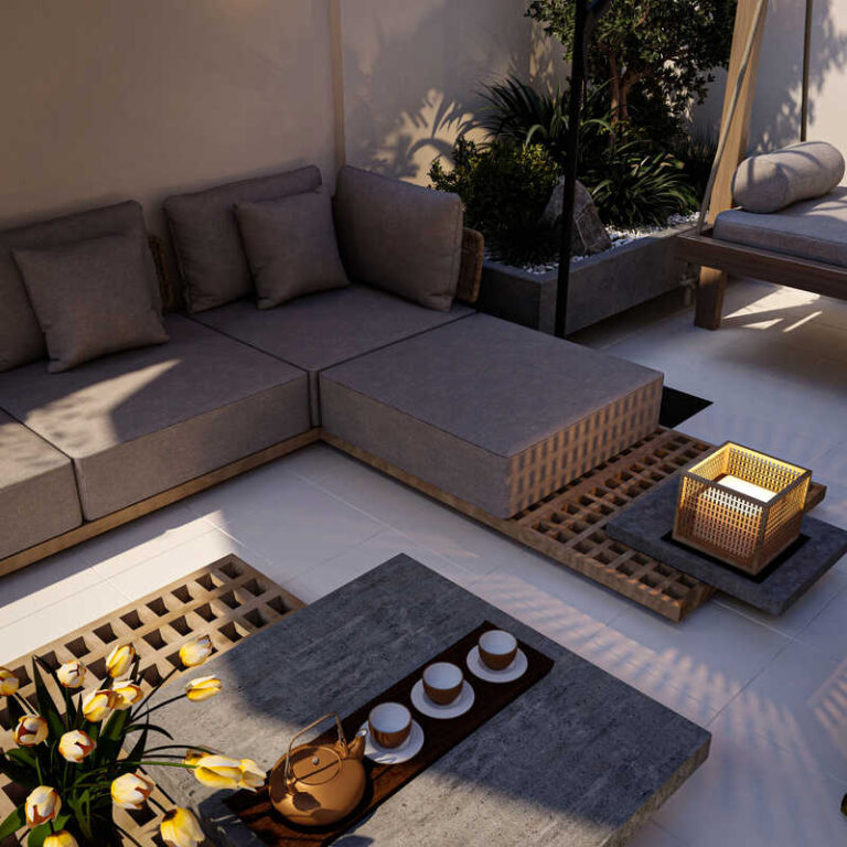 تصميم داخلي مودرن لفيلا سكنية في الرياض