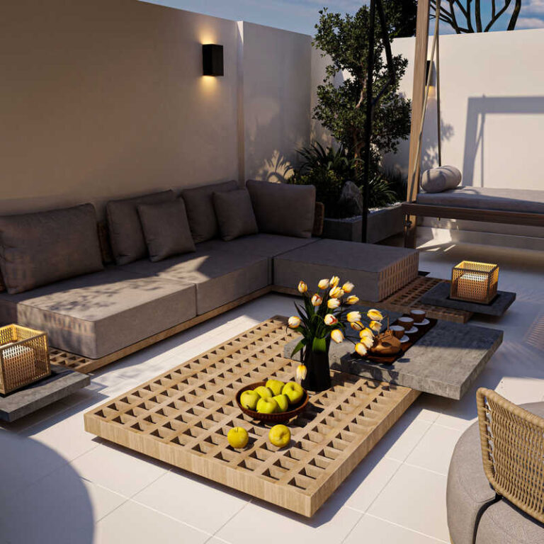 تصميم داخلي مودرن لفيلا سكنية في الرياض