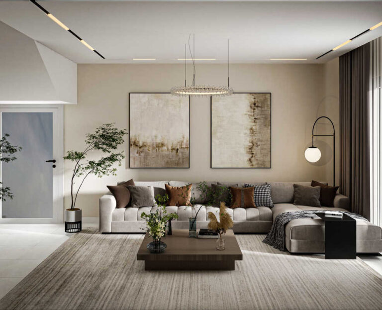 Modern Interior Design for a Residential Villa in Riyadh