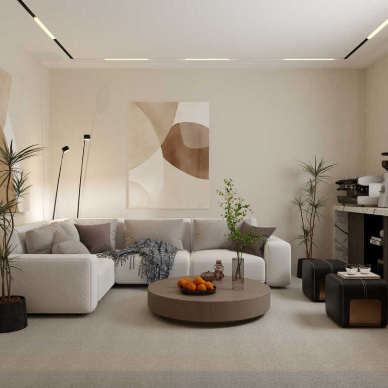 Modern Interior Design for a Residential Villa in Riyadh