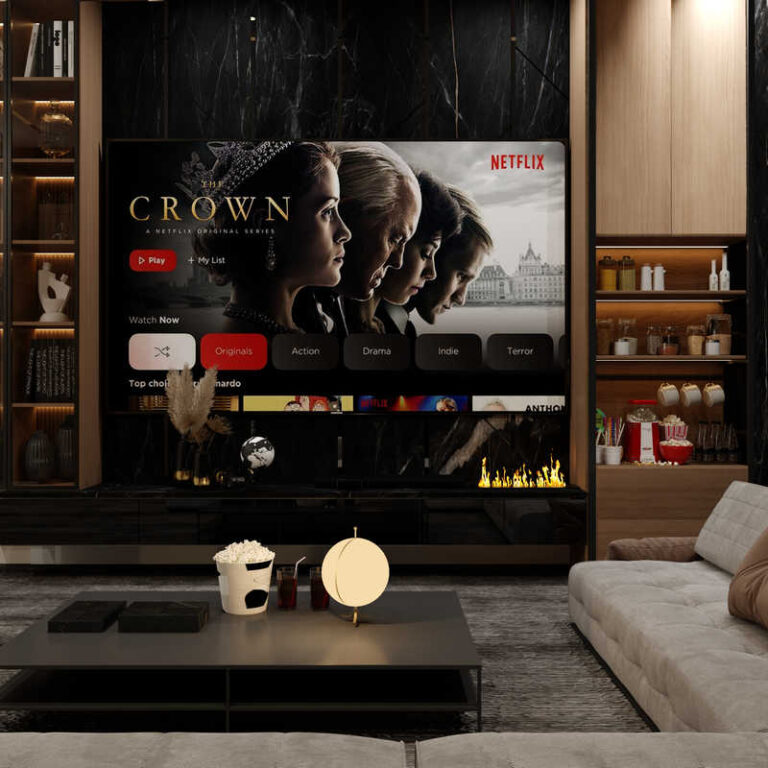 تصميم داخلي مودرن لفيلا سكنية في الرياض