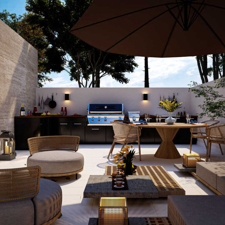 تصميم داخلي مودرن لفيلا سكنية في الرياض