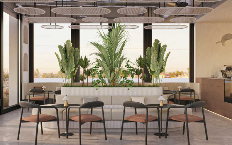 Modern Interior Design for Al Durra Al Nadera Cafe