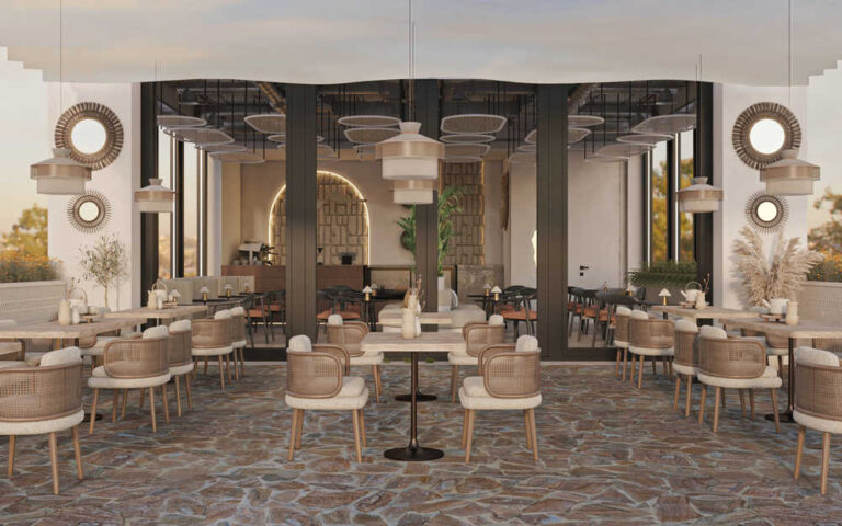 Modern Café Interior Design | Al Durra Al Nadera