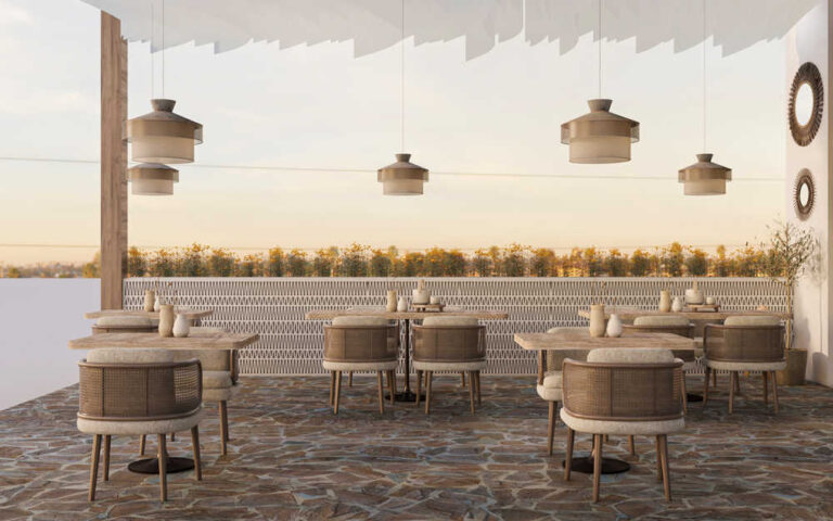 Modern Café Interior Design | Al Durra Al Nadera