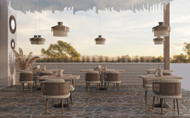 Modern Café Interior Design | Al Durra Al Nadera