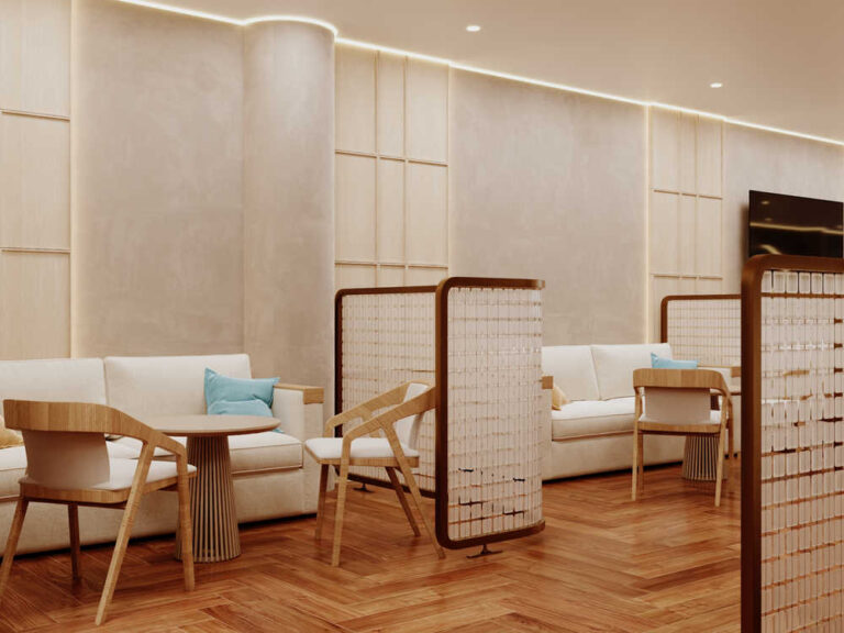 تصميم داخلي مقهى مودرن في الرياض | Vera Interior