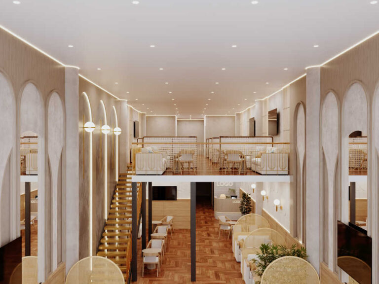 تصميم داخلي مقهى مودرن في الرياض | Vera Interior