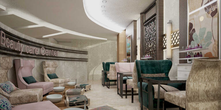 تصميم داخلي نادي رياضي مودرن