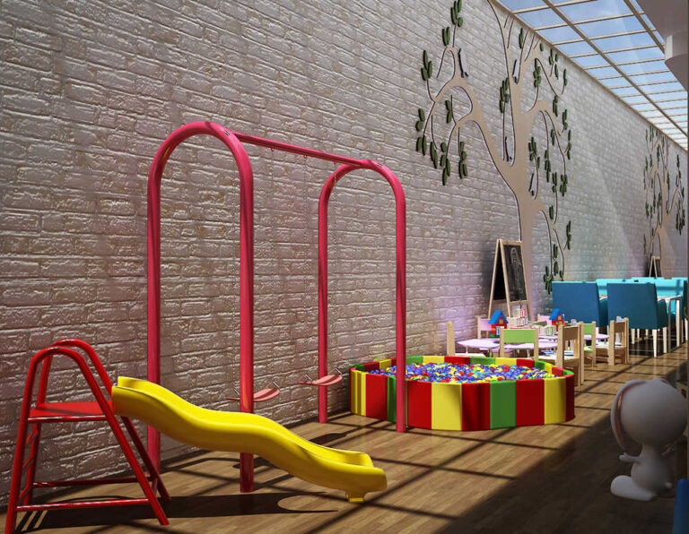 تصميم داخلي نادي رياضي مودرن