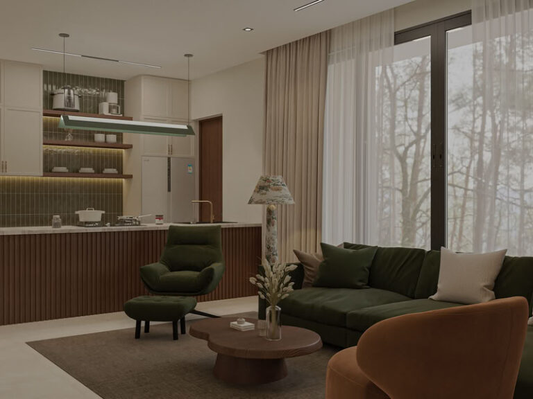 تصميم داخلي مودرن لفيلا سكنية في الرياض